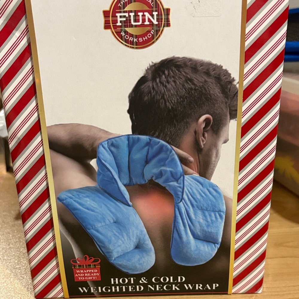 FUN Workshop Hot & Cold Weighted Neck Wrap - Blue